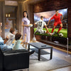 120" Projector Screen w/ Stand Indoor Outdoor Movie Screen 160° Viewing Angle