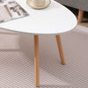Simple Coffee Table White Sofa Side Table End Table for Living Room Modern