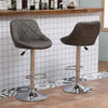1/2/4/6x Bar Stools Gas Lift Swivel Faux Leather Kitchen Breakfast Counter Salon