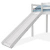High Sleeper Bed Cabin Loft Bed Solid Wood Pine Frame Childrens Kids Single 3FT