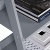 Modern Ladder Shelf, Bookshelf with 5-Tier Storage Shelves