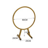 Round Wedding Celebration Backdrop Decor Stand Rack Balloon Flower Sash Rack