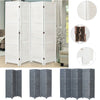 Large Wood/Bamboo Privacy Screen Room Divider Partition Furniture 3/4/6 Panels