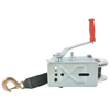 Hand Winch Manual Winch with Silver Webbing Belt Strap Marine Puller 4 Choices
