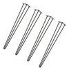 4pcs Hairpin Legs Industrial Metal Hair Pin Table Leg Set Coffee Desk Furniture