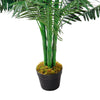 1.3m Artificial Palm Tree Indoor Decor Tropical Green Plant Home Office 5-Branch