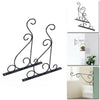 4Pcs Metal Hanging Basket Brackets Outdoor Garden Plant Hanger Hook Wall Decor