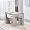 Rectangle Dining Tables for 2-4 Small Space, Wooden Kitchen Table Home/Office