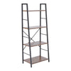 Retro Bookshelf Industrial Display Shelving Unit Standing Bookcase Storage Shelf