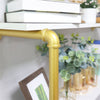 Industrial Vintage Pipe Shelf Wall Mount Clothes Rail Towel Bag Hanging Holder