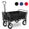 Foldable Garden Cart Pull Wagon Hand Transport Cart Collapsible Trolley NS