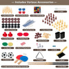10-in-1 Combo Game Table Set Combo Entertainment Game Table Stackable Design