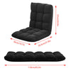 Adjustable 5 Level Floor Sofa Chair Folding Lazy Chair Lounger Seat Tatami Home
