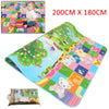 2 SIDE BABY PLAY MAT KIDS CRAWLING EDUCATIONAL SOFT FOAM BABY CARPET 200X180CM A