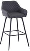 1/2X Bar Stools Velvet Metal Legs Breakfast Stools Kitchen Padded Chairs Home UK