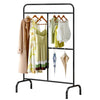 5.6ft Strong Garment Clothes Rail Large Heavy Duty Hanging Display Stand Closet