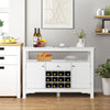 Modern Sideboard Cabinet Kitchen Cupboard 12 Bottles Wine Rack Display Shelves