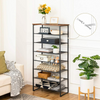 Shoe Rack Shoe Storage Organizer Rack Tall Shoe Shelf Detachable Metal Mesh