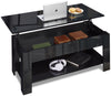 High Gloss Coffee Table With Storage Lift Top Up Wooden Living Room Furniture UK