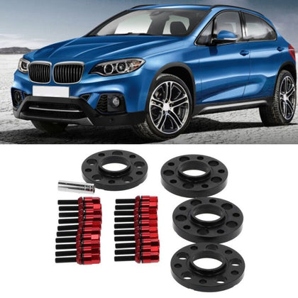 Alloy Wheel Spacers 120mm x 5 for BMW 1 3 5 6 7 8 Series M12x5 Bolts Red