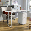 White Professional Manicure Table Salon Nail Station Beauty Desk +Dust Collector