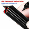 1.6M Universal Car Dashboard Sealing Strip Soundproof Dustproof Rubber Strips UK