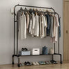 Heavy Duty Clothes Rail Home Shop Garment Hanging Display Stand Rack On Wheels