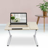 Adjustable Height Laptop Table Computer Desk Portable Study Workstation Tray