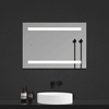 LED Bathroom Mirror Lights Illuminated with Demister Pad Single Touch Modern