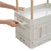 95L Folding Camping Picnic Storage Box/Camping Table Outdoor BBQ Party Container