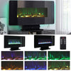 7 Colour Flame Arc Electric Fireplace w/backlight/Remote Control Wall Mounted