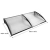 Door Canopy Awning Shelter Front Back Outdoor Porch Patio Window Roof Rain Cover