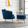 Oyster Velvet Accent Armchair Sofa Chair Footstool Available Lounge Living Room