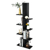 7 Tier Bookshelf Display Bookcase Tree Shaped Storage Rack Shelves Plant Stand