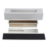 Bio Ethanol Burner Tabletop Black/Sliver Fireplace Glass Burner Fire Bioethanol