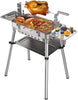 Smoker Barbecue Grills Outdoor Portable BBQ Charcoal Grill Suitable for 8 People