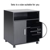 Wheeled Side Cabinet Table Shelf Office Scanner Printer Stand File Organiser