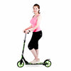 Folding Kick Push Scooter Teens Adult Ride On Adjustable Height W/Strap&Brake UK