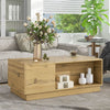 Modern Lift Top Coffee Table with Hidden Storage Drawer Floating Extendable Desk