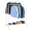 Heavy Duty Double Clothes Rail Hanging Rack Garment Display Stand Storage Shelf