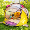 Childrens Kids Pop Up Play Tent Girls Boys Toddlers Playhouse In/Outdoor Cartoon