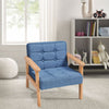 Kids Sofa Armchair Wooden Frame Cushioned 1-2 Seater Boys Girls Bedroom Playroom