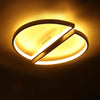 Modern LED Ceiling Light Half Ring Panel Down Lights Bathroom Kitchen Bedroom GB