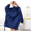 Hoodie Blanket Reversible Oversized Ultra Plush Sherpa Giant Hooded Sweatshirt