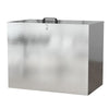 LARGE GALVANISED FEED BIN 1/2/3 COMPARTMENTS. HORSE,CHICKEN ,FEED ,GRAIN 112.5CM