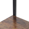 Ladder Shelf Bookcase 5 Tiers Display Storage Shelf Unit Stand Plant Metal Frame