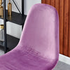 Set of 4 Velvet Dining Chairs Upholstered Seat Home Living Room Lounge Bedroom