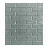 10 Panel 3D Tile Brick Wall Stickers Self-adhesive Wallpaper Foam Panel 70×77cm