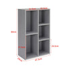 5 7 Cubes Bookcase Display Shelving Storage Unit Wood Stand Shelves Home Office