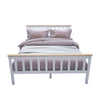 4ft6 Double Pine High End Bed Frame Wooden in White